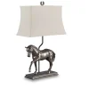 Sandorman Horse Lamp In Antique Bronze
