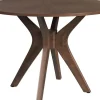 Santa Barbara Round Dining Table In Walnut