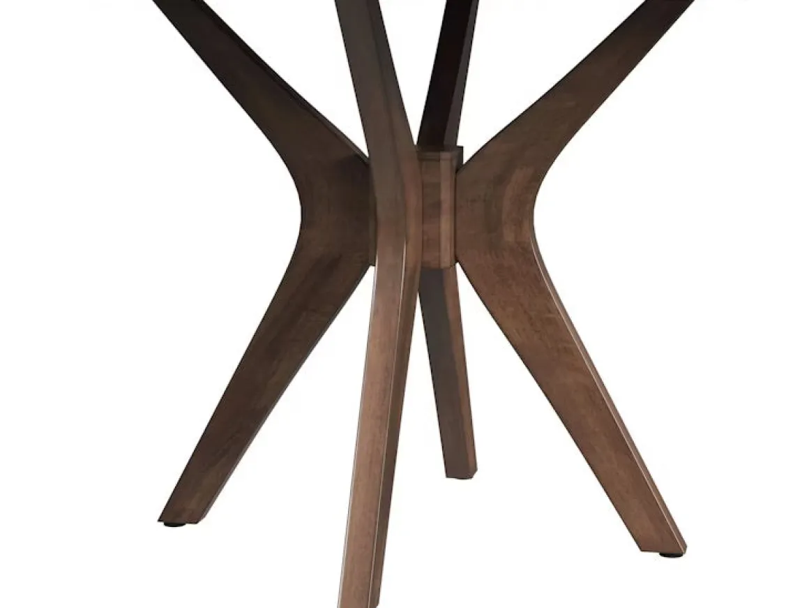 Santa Barbara Round Dining Table In Walnut