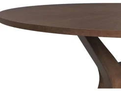 Santa Barbara Round Dining Table In Walnut
