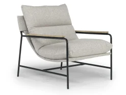 Sanya Accent Chair In Nathan Ginger