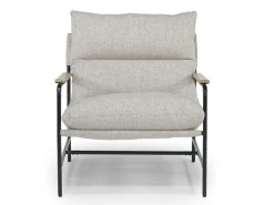 Sanya Accent Chair In Nathan Ginger