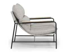 Sanya Accent Chair In Nathan Ginger