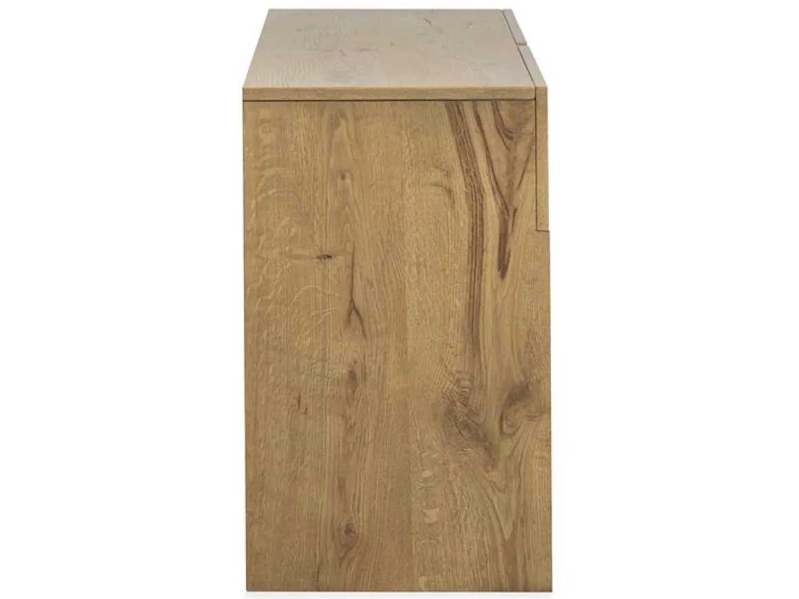 Sawyer Rectangle Sofa Table In Rustic Caramel