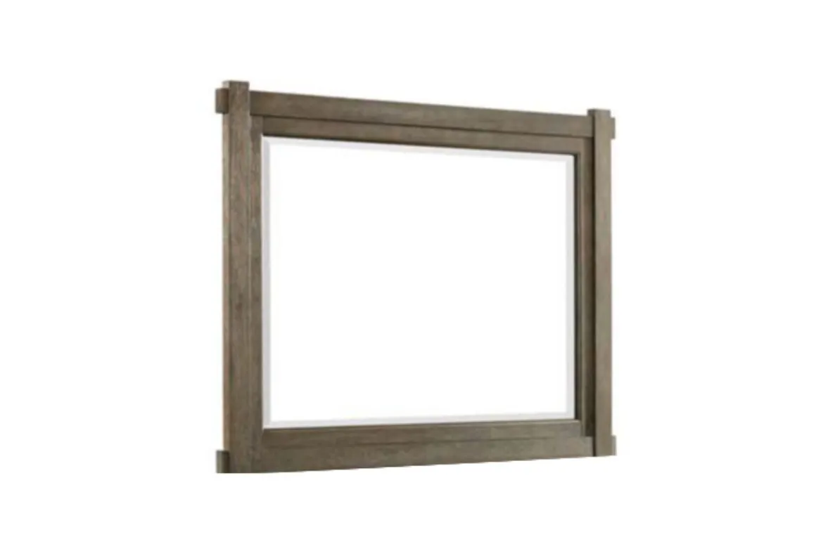 Scott Mirror In Walnut
