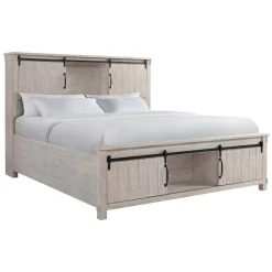 Scott Storage Bed In Walnut, Queen
