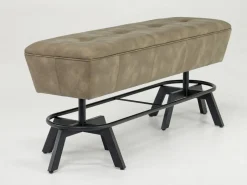 Sequoia Counter Height Dining Table, 4 Stools & Bench In Espresso