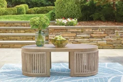 Serena Shores Outdoor Coffee Table In Beige