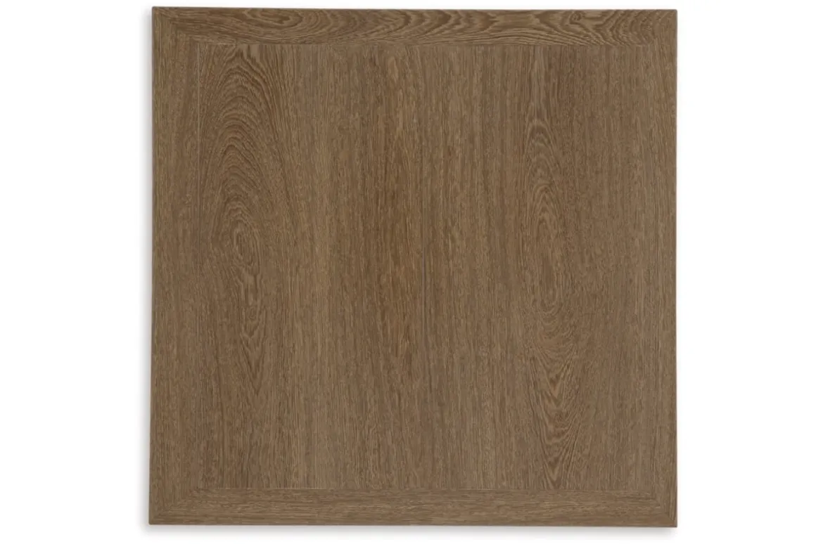 Serene Bay Outdoor End Table In Dark Brown