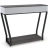 Sethlen Sofa Table In Gray/Black