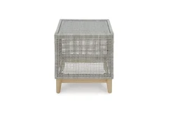 Seton Creek Outdoor End Table In Gray