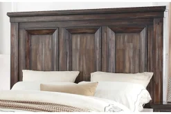 Sevilla Panel Bed In Walnut, Queen