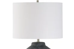 Shadowave Table Lamp In Black