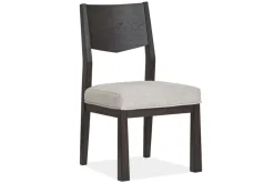 Shelby Dining Table & 4 Wood Back Chairs In Coffee Bean