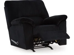 Simple Joy Rocker Recliner In Onyx