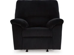 Simple Joy Rocker Recliner In Onyx