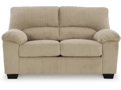 Simple Joy Sofa & Loveseat In Navy