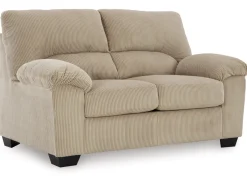 Simple Joy Sofa & Loveseat In Navy