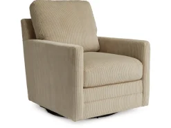 Simple Joy Swivel Chair In Sand