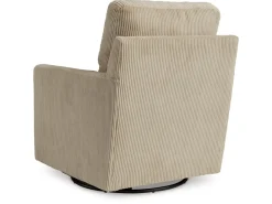 Simple Joy Swivel Chair In Sand