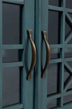 Skyy Media Console In Gray, 70 Inch