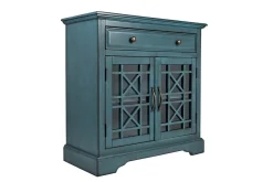 Skyy Media Console In Gray, 70 Inch