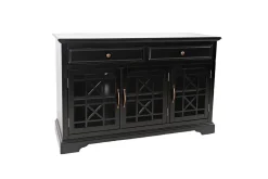 Skyy Media Console In Gray, 70 Inch