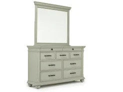 Slater Mirror In Gray