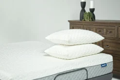 Sleepmor 12 Inch Copper Infused Medium Mattress & Adjustable Foundation, Twin