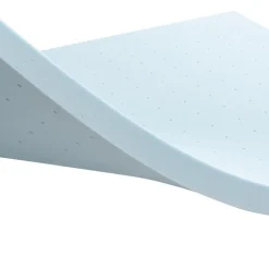Sleepmor 3 Inch Gel Infused Ventilated Mattress Topper, Twin