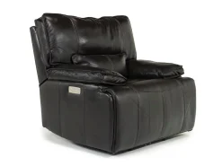 Sofia 3 Power Recliner In Brown Leather