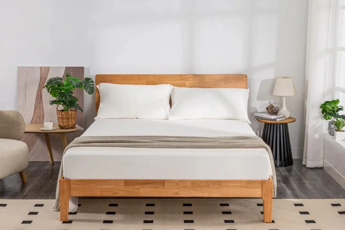 Soft Wash Sheets In White, Twin