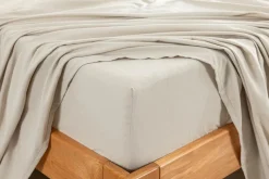 Soft Wash Sheets In White, Twin