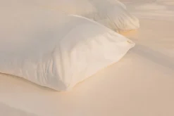 Soft Wash Sheets In White, Twin