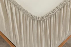 Soft Wash Sheets In White, Twin