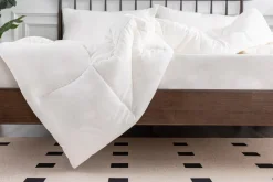 Soft Washed Down Alternative Comforter In Gray, Queen