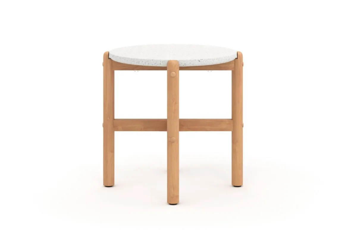 Solstice Outdoor End Table In Brown