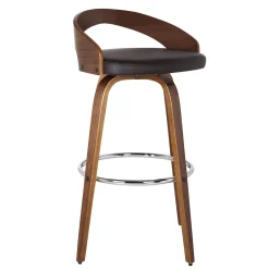 Sonia Counter Height Stool In Brown