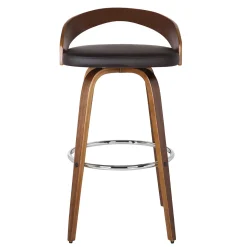 Sonia Counter Height Stool In Brown