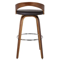 Sonia Counter Height Stool In Brown