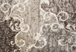 Sonoma Field Rug In Brown Wisps, 5’ X 8’