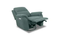 Sorrengail 3 Power Recliner In Light Blue