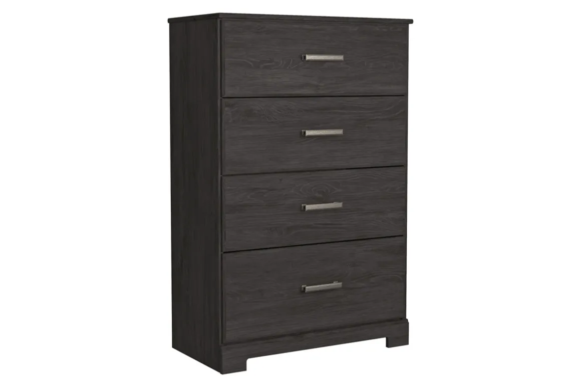 Stelsie Chest In Dark Charcoal