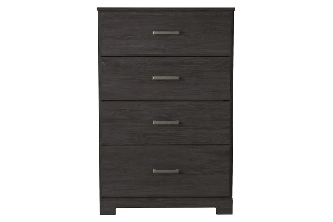Stelsie Chest In Dark Charcoal