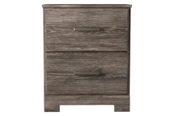 Stelsie Nightstand In Dark Charcoal