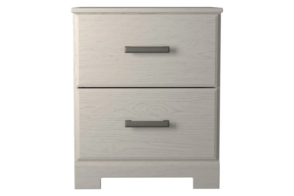 Stelsie Nightstand In Dark Charcoal