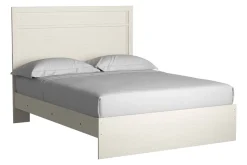 Stelsie Panel Bed In Gray, Full