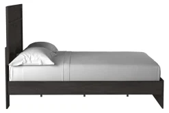 Stelsie Panel Bed In Gray, Full