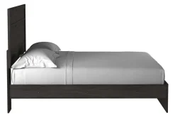 Stelsie Panel Bed In Gray, Full