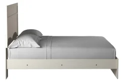Stelsie Panel Bed In Gray, Full
